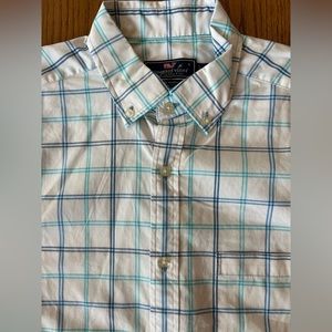 NEW $128 Vineyard Vines Men's Classic fit Murray Shirt Plaid Button-Up sz M